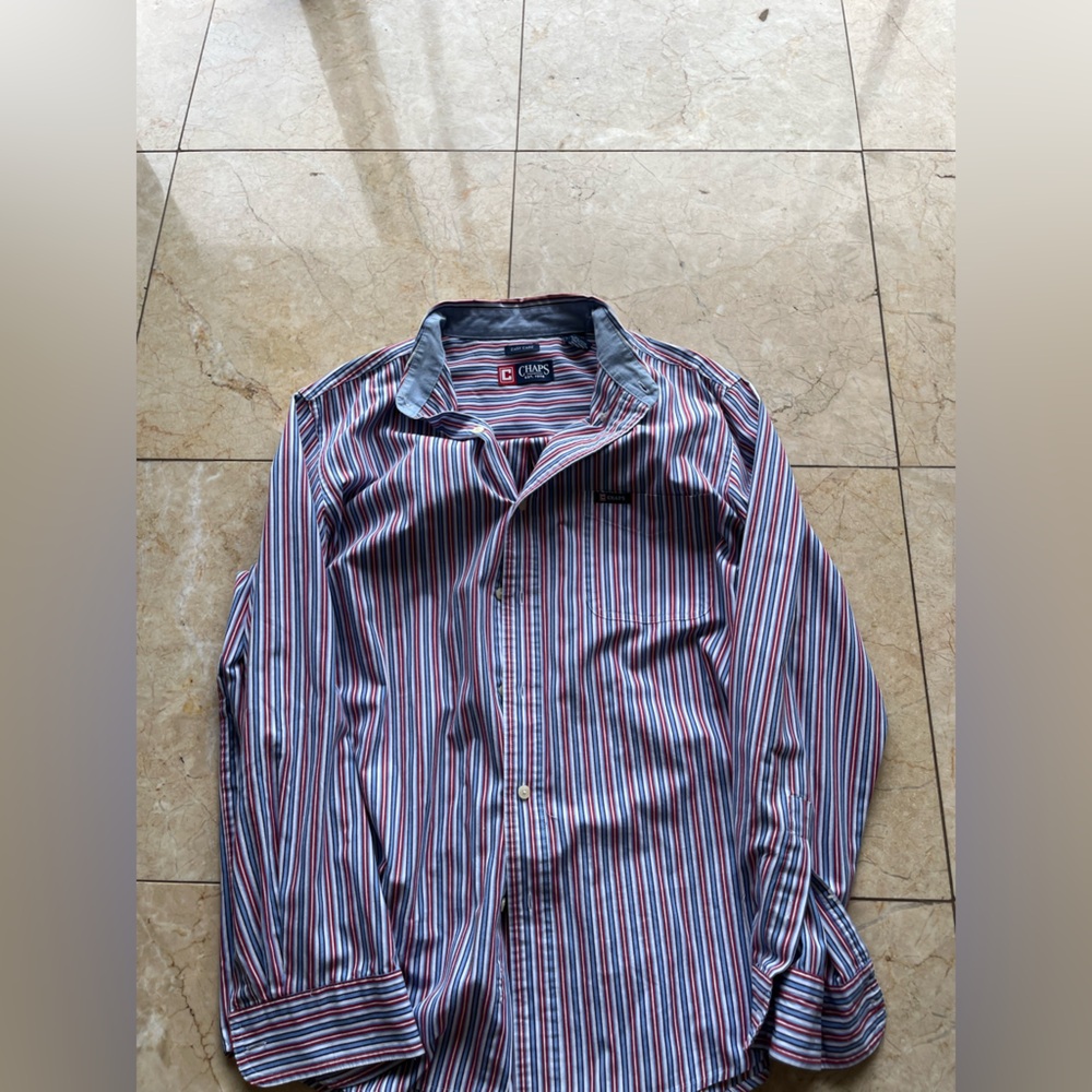 Business attire long sleeve polo